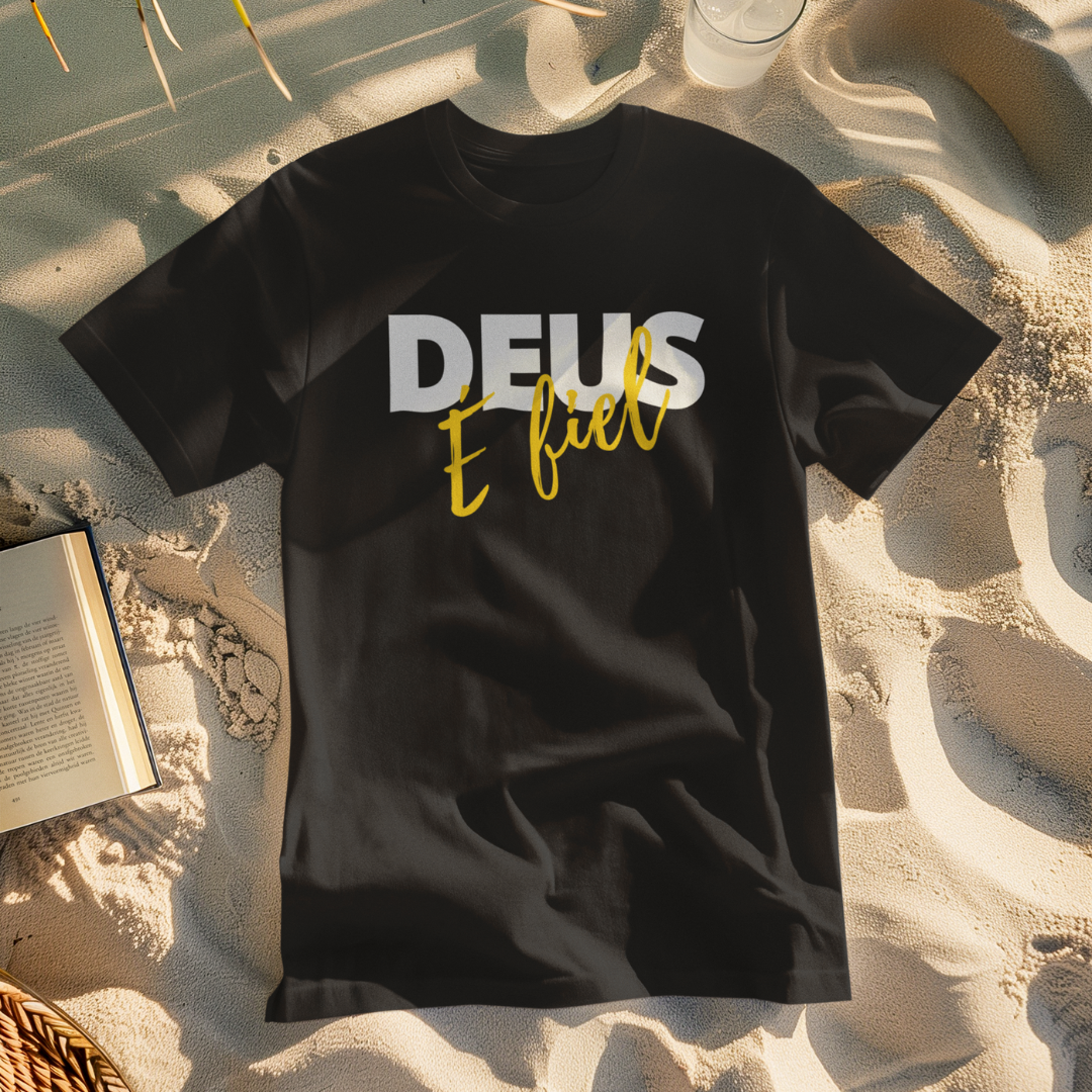 Nome do produto: CAMISA QUALITY DEUS É FIEL 02 ( varias cores )