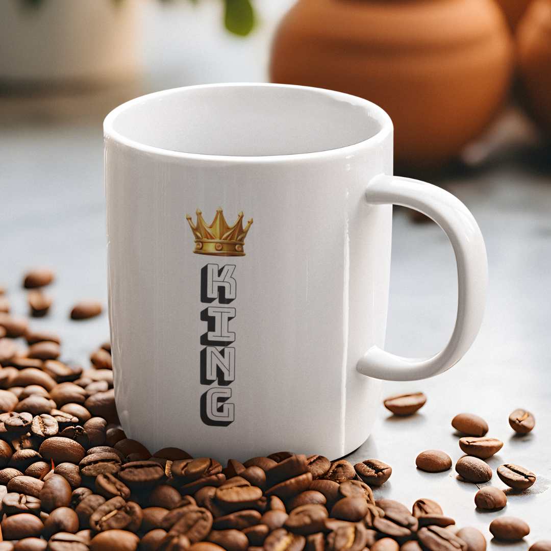 Nome do produto: CANECA COMUM KING COROA DE OURO