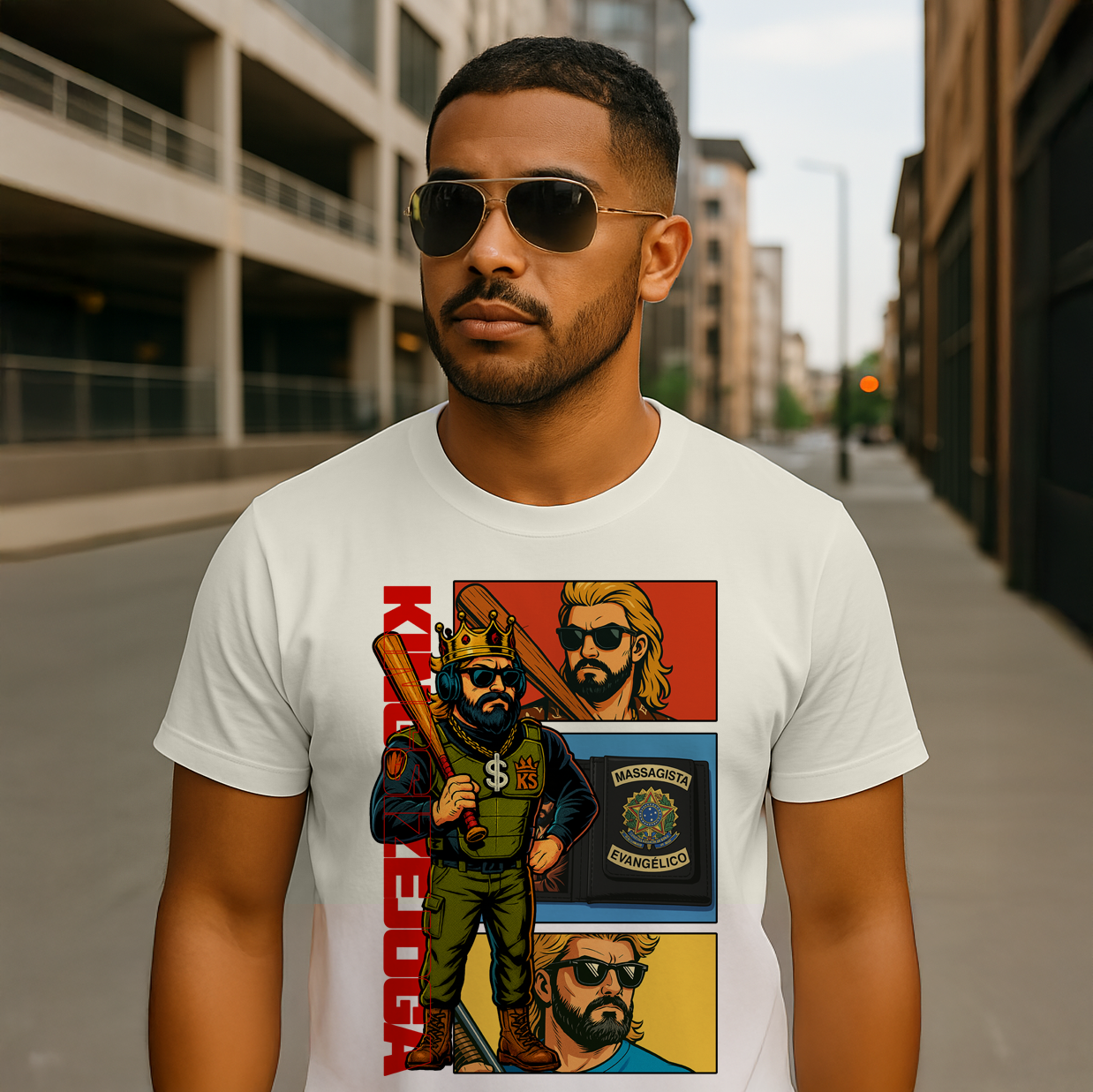 Nome do produto: Camisa KNLHA Comics