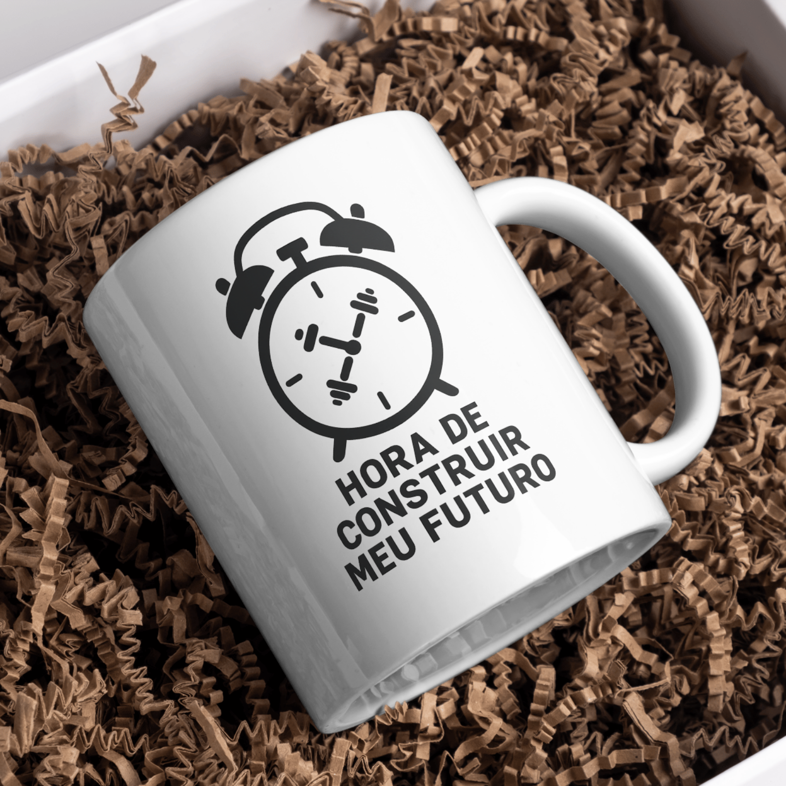 Nome do produto: Caneca Oficial – Hora de Construir Meu Futuro