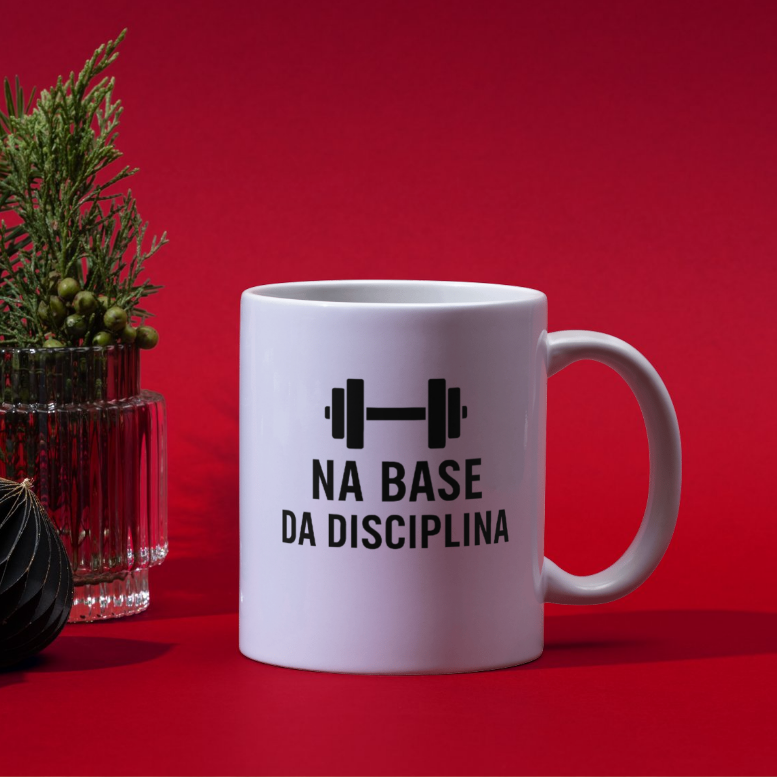 Nome do produto: Caneca Slim Masculina – Acordei Cansado, Mas Fui Mesmo Assim