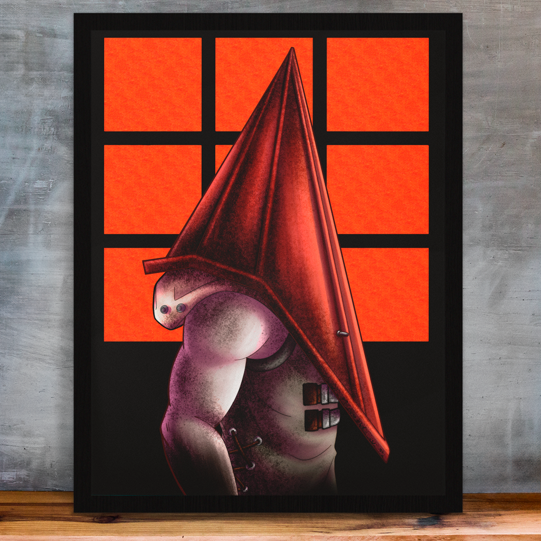 Pôster Pyramid Head (diversos tamanhos)