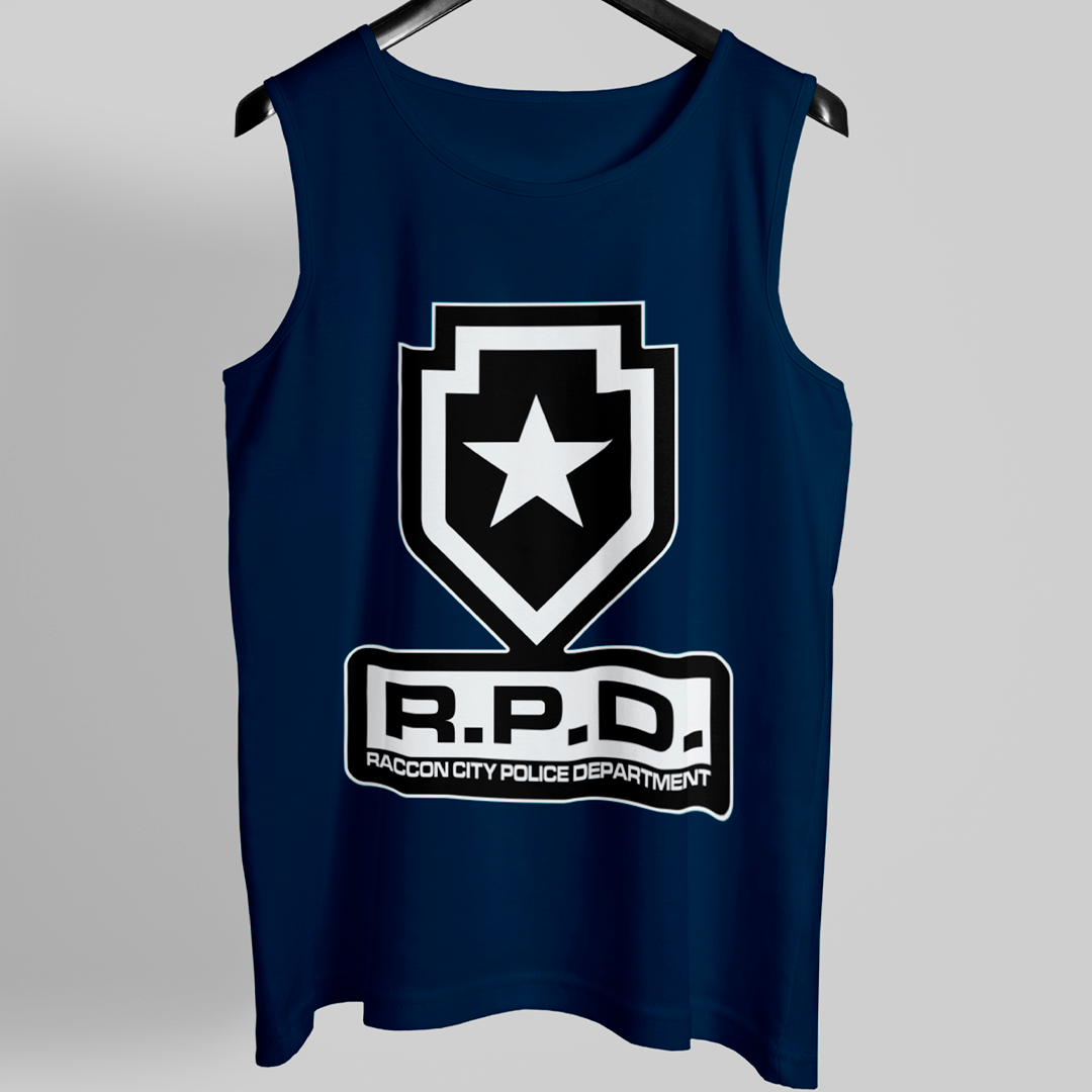 Regata masculina esportiva UV Resident Evil RPD 