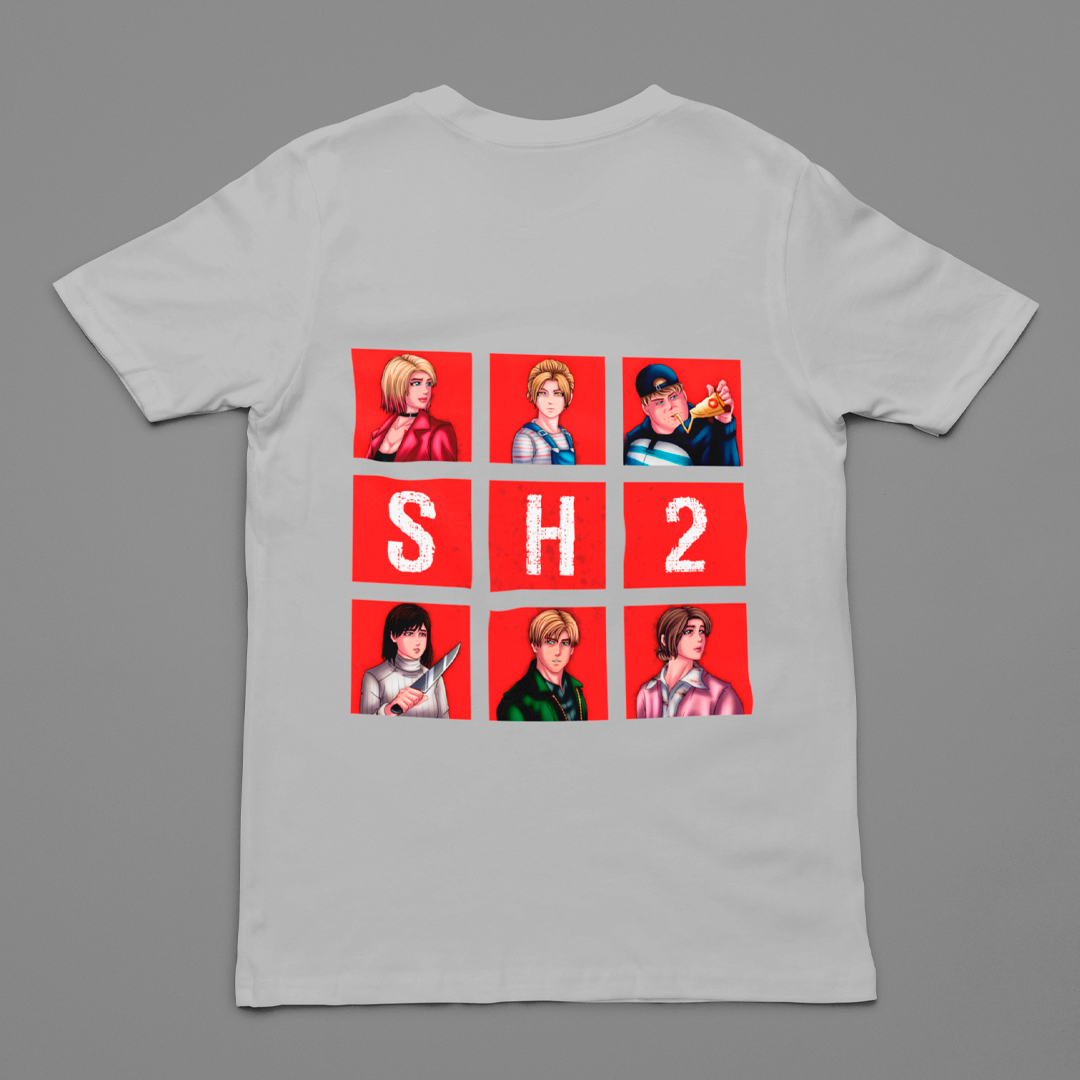 Camiseta Personagens de Silent Hill 2