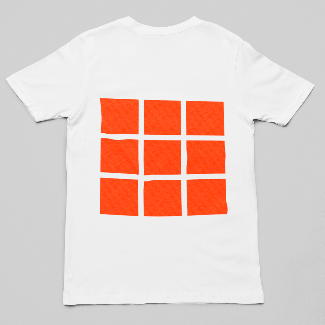 Camiseta Quadrados Vermelhos