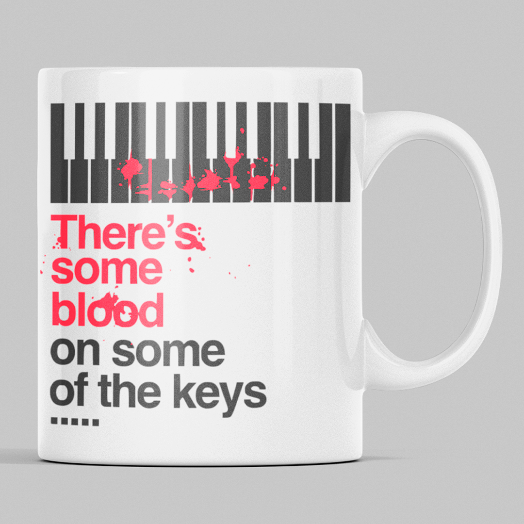 Caneca 325ml Piano Puzzle