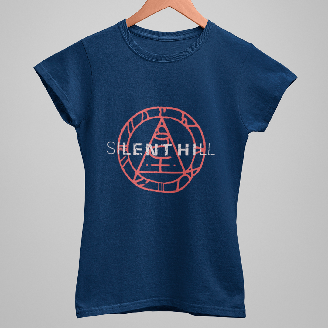 Camiseta feminina Baby Look Selo de Metatron