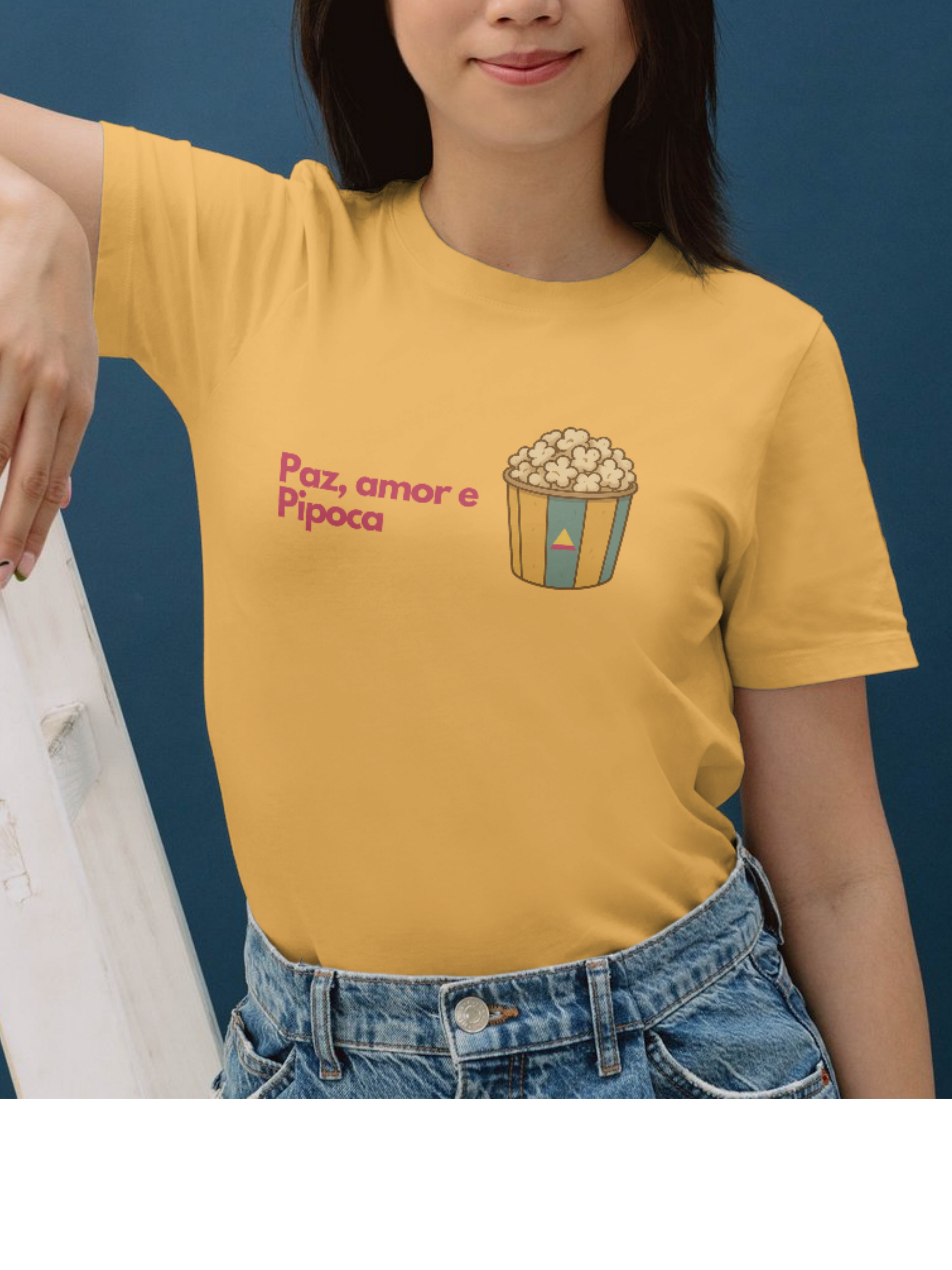 Camiseta Unissex Pipoca