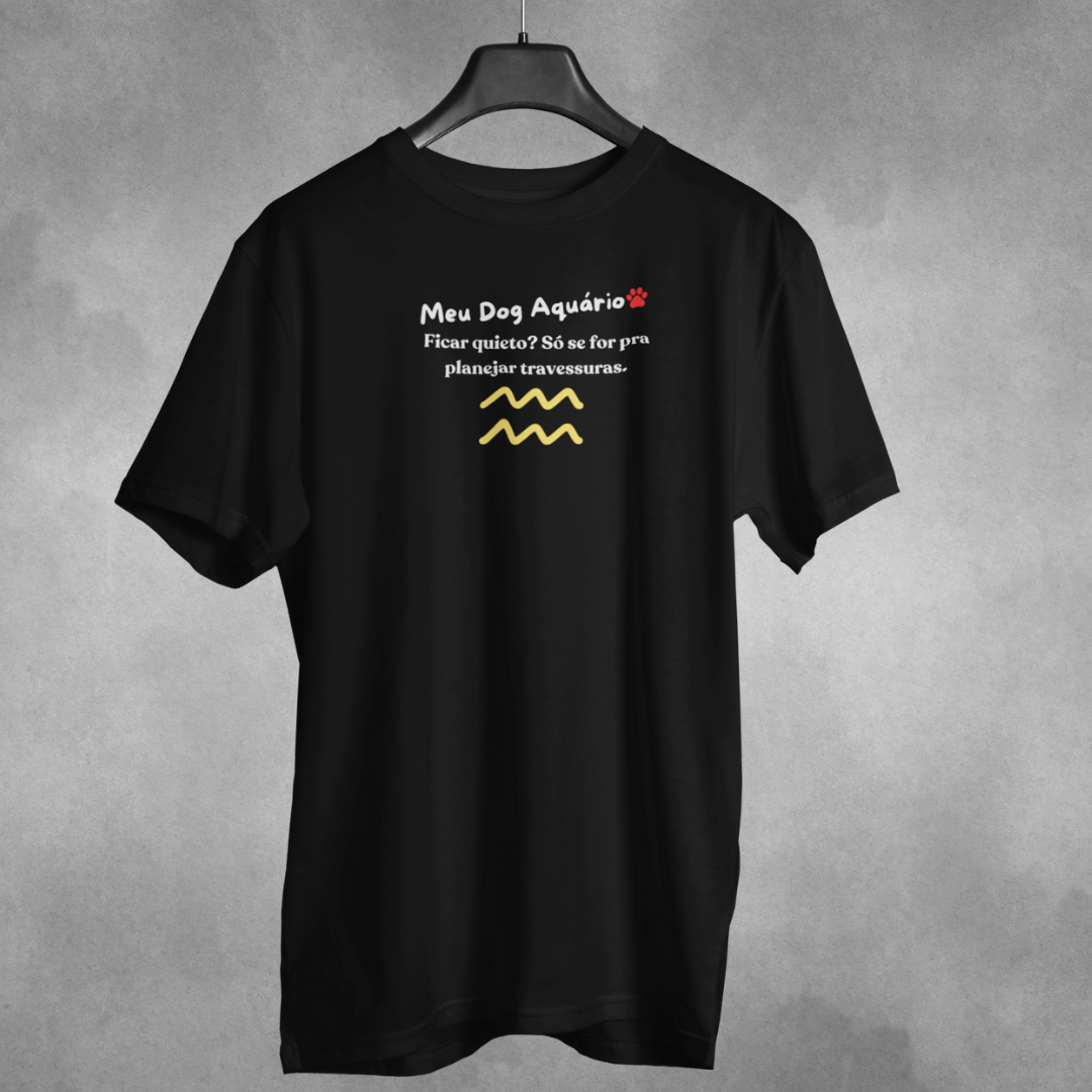 Camiseta Dog Aquário