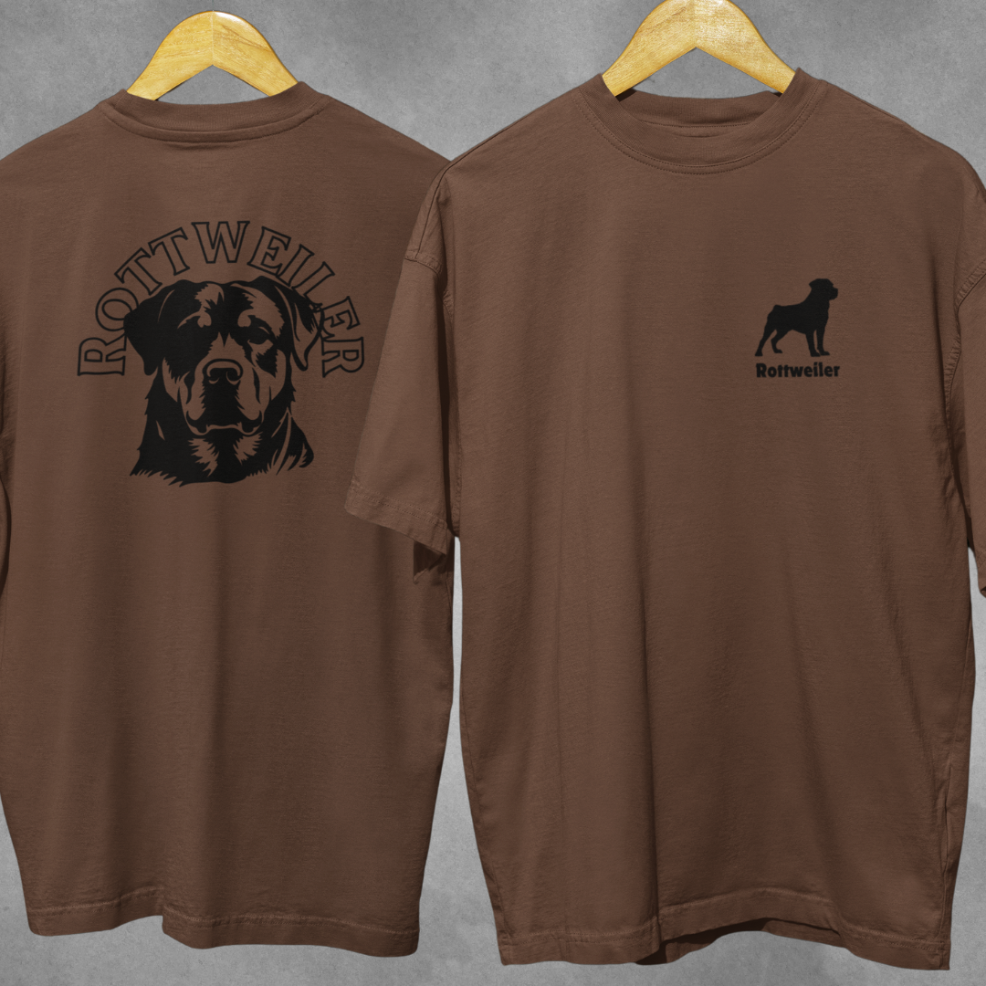 Camiseta Oversized Rottweiler