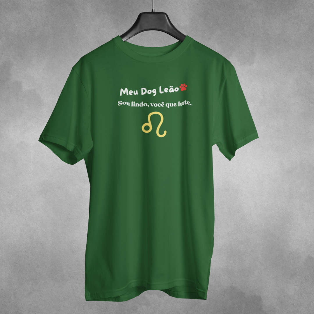 Camiseta Dog Leão