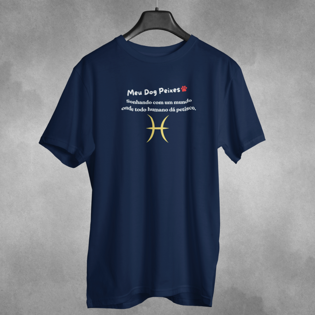 Camiseta Dog Peixes
