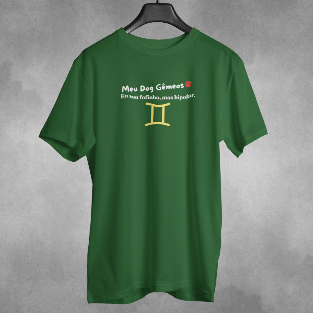 Nome do produto: Camiseta Dog Gêmeos