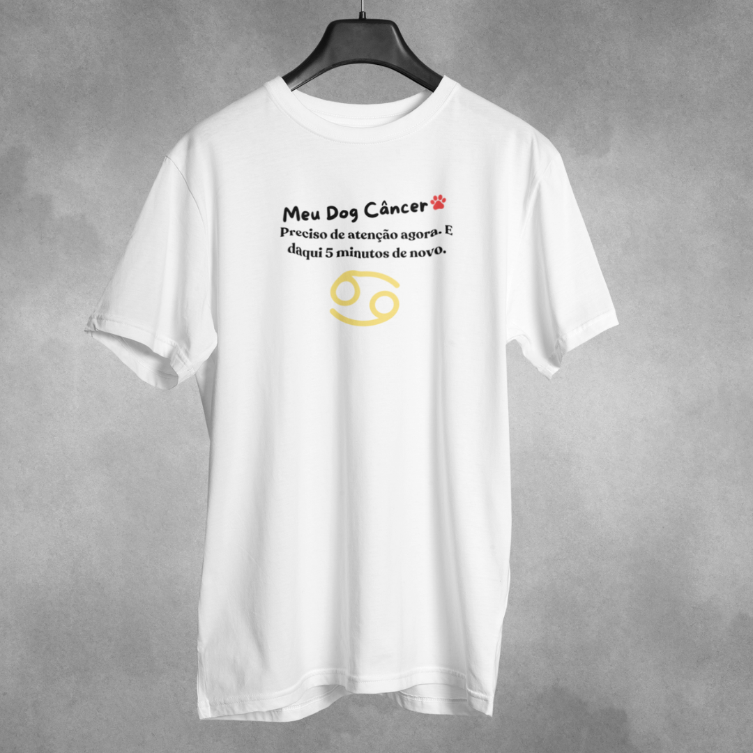 Camiseta Dog Câncer