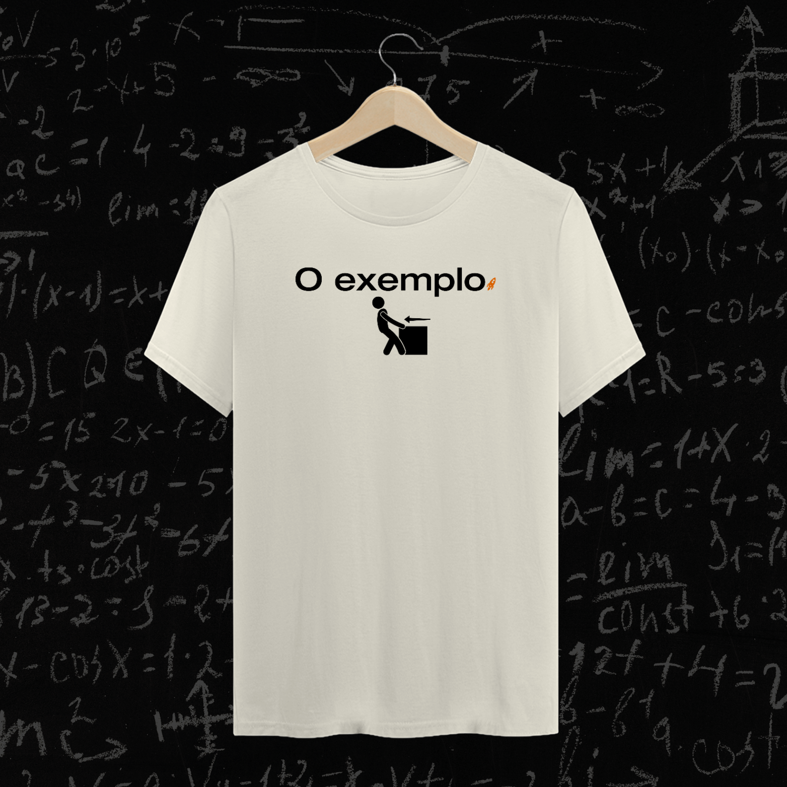 T-Shirt Premium - O exemplo arrasta!