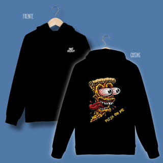 Pizza or die! (Moletom Canguru Prime)