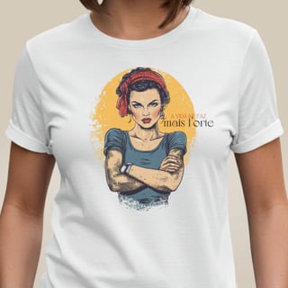 Camiseta A Vida Me Faz Mais Forte