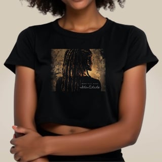 Cropped Preta Perfeita - Identidade