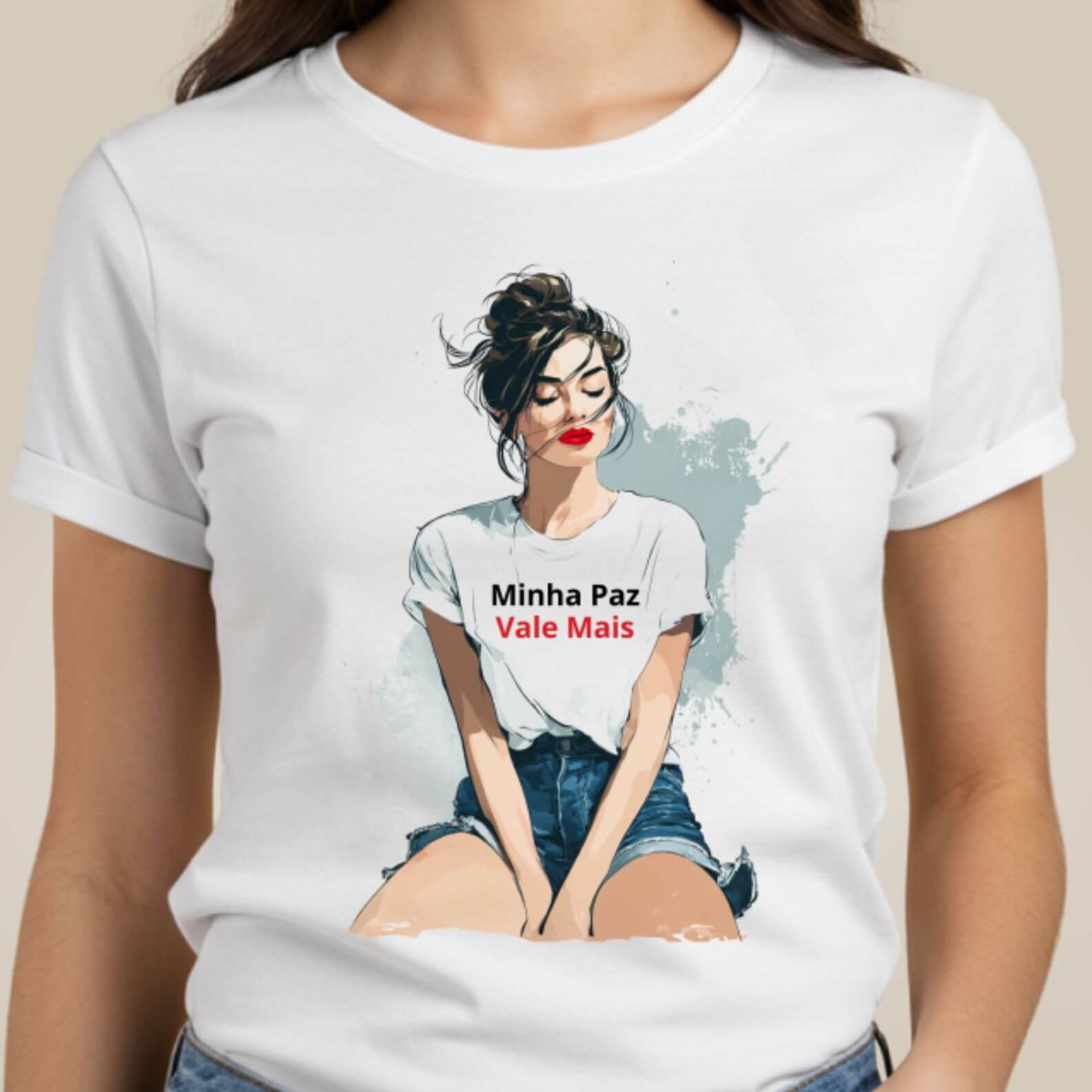 Camiseta Minha Paz Vale Mais