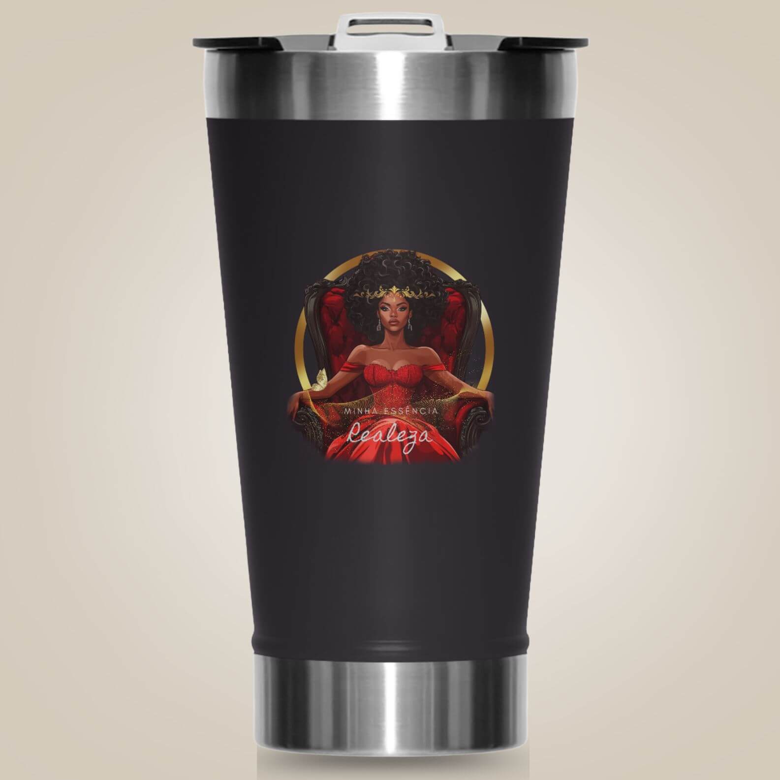 Copo Térmico Preta Perfeita - Realeza