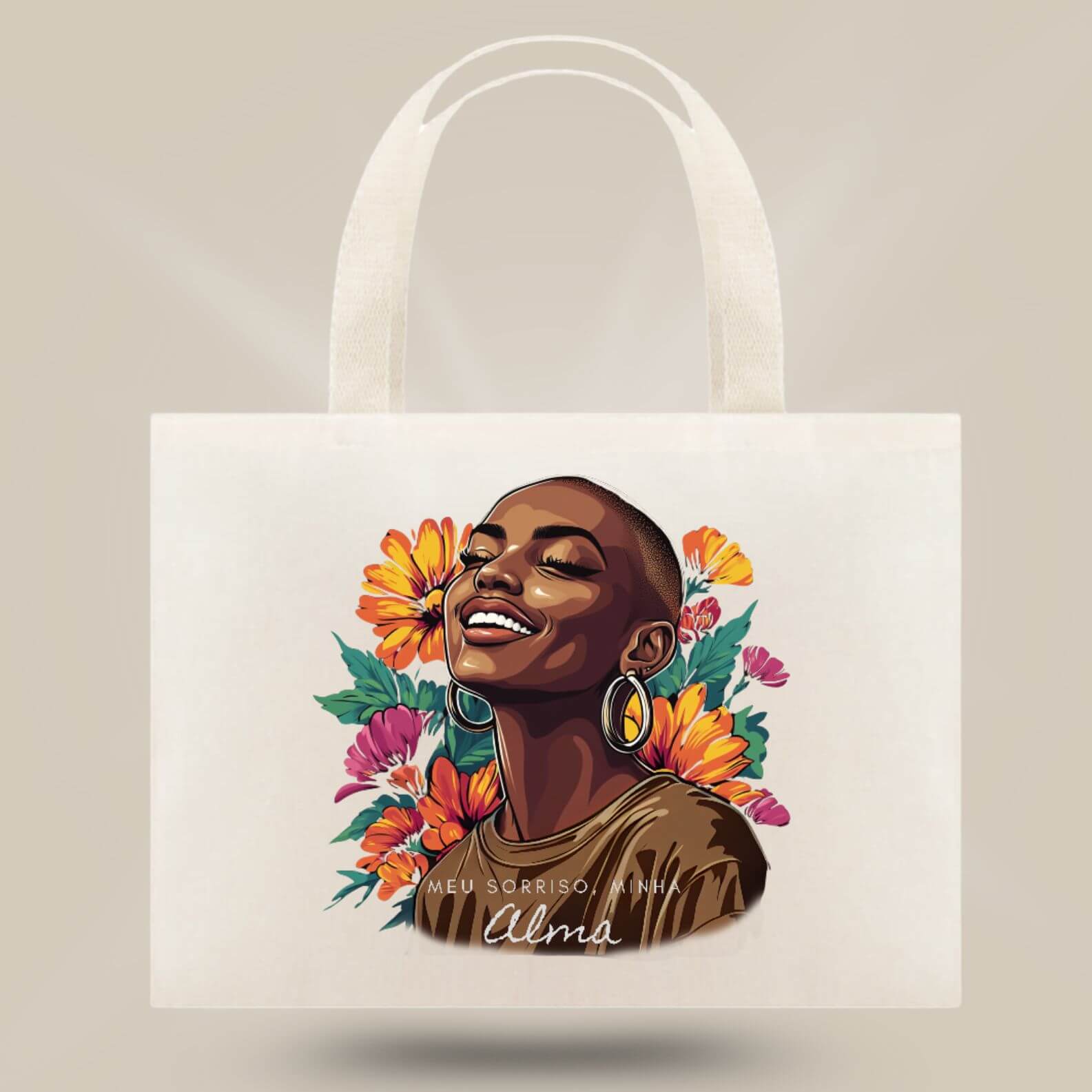 Ecobag Preta Perfeita G - Alma