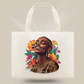 Ecobag Preta Perfeita G - Alma