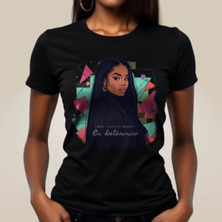 Baby Look Preta Perfeita - Determinação