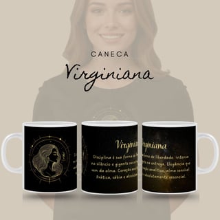 Caneca Zodíaco - Virginiana
