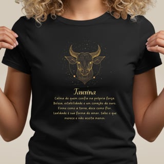 Camiseta Zodíaco - Taurina