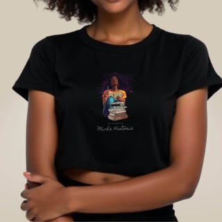 Cropped Preta Perfeita - Minha História