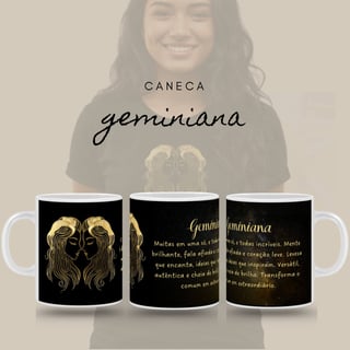 Caneca Zodíaco - Geminiana