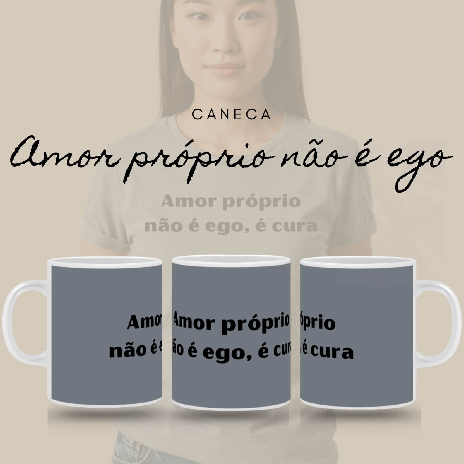 Caneca Amor Próprio - Ego