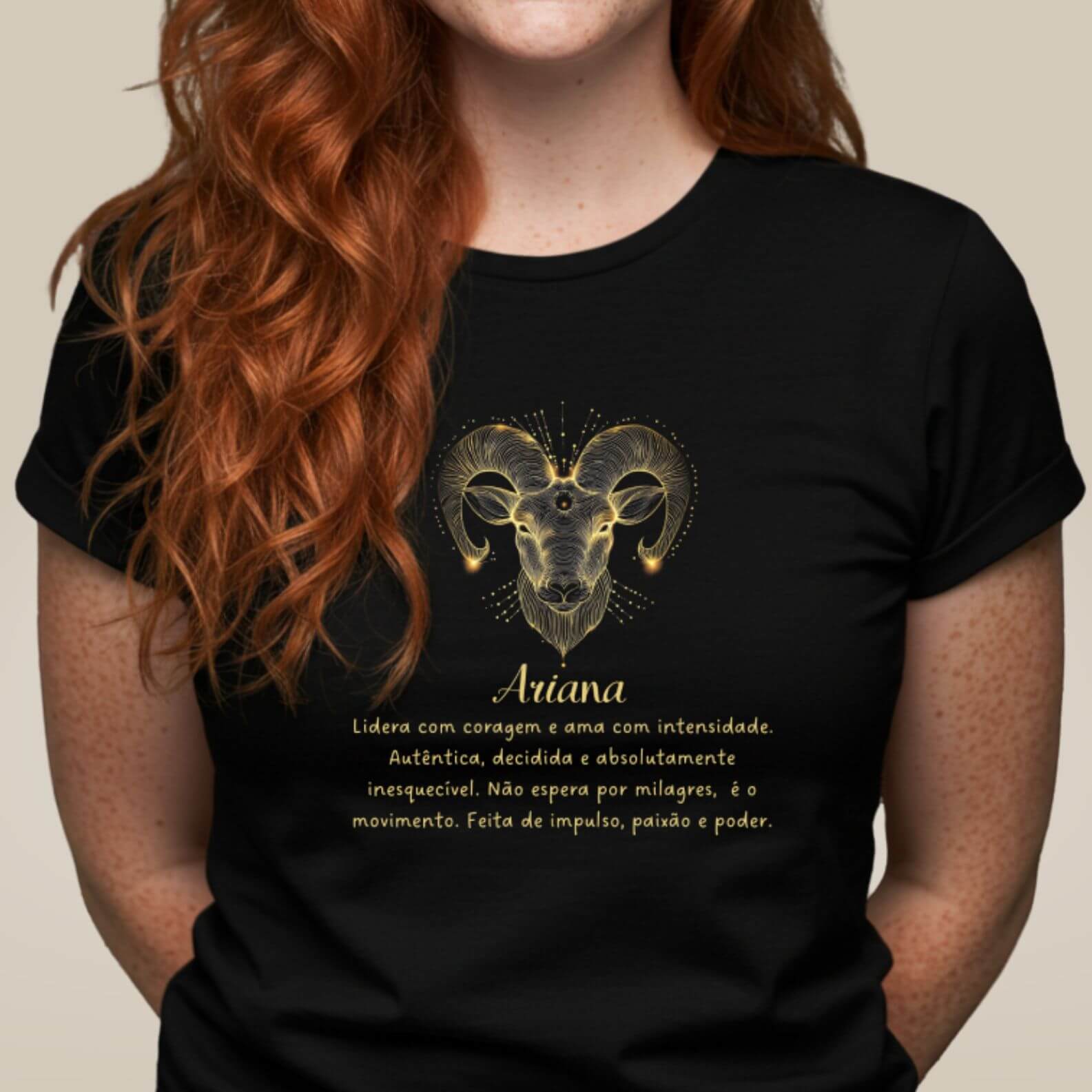 Camiseta Zodíaco - Ariana