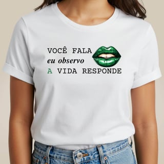 Camiseta Bocas - A Vida Responde