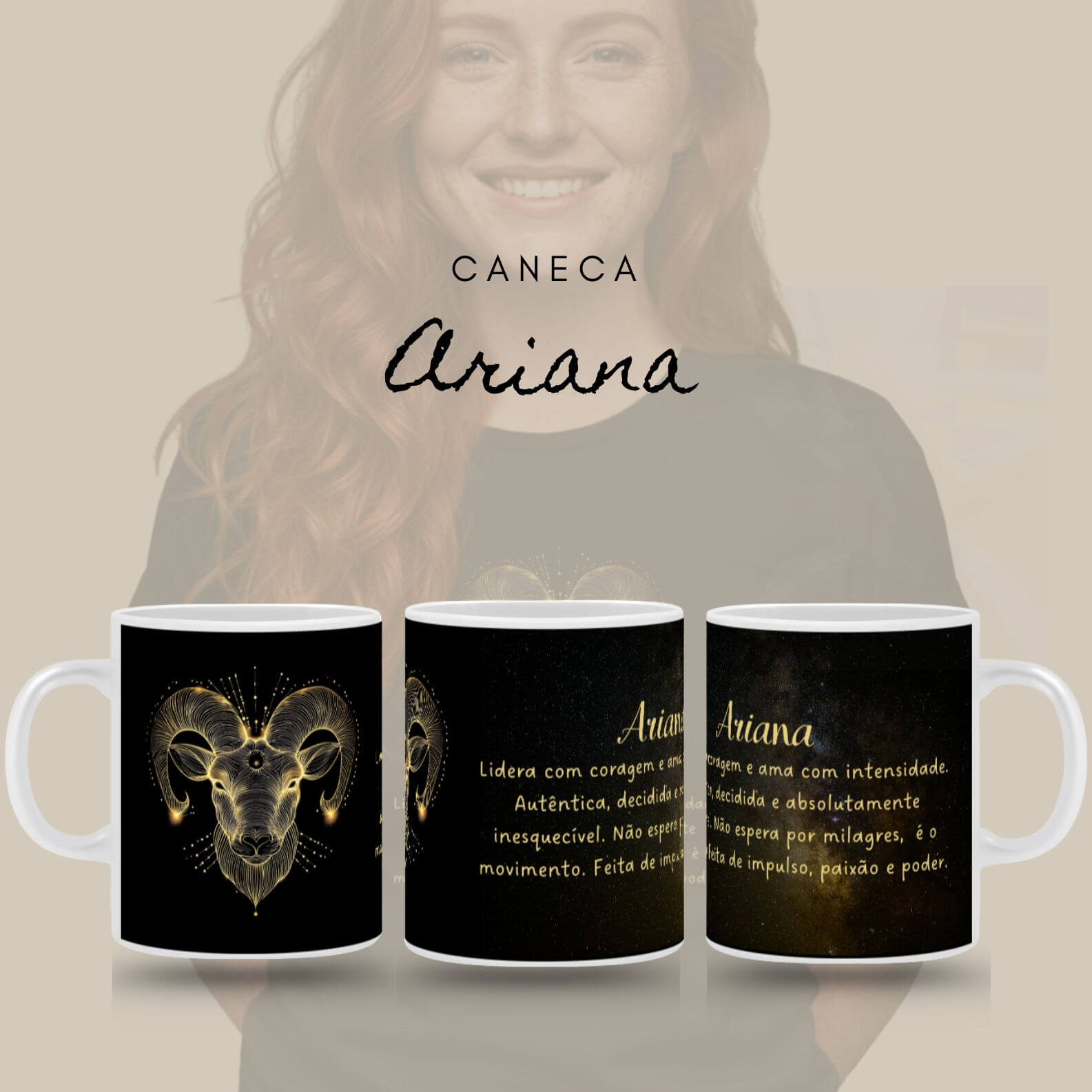 Caneca Zodíaco - Ariana