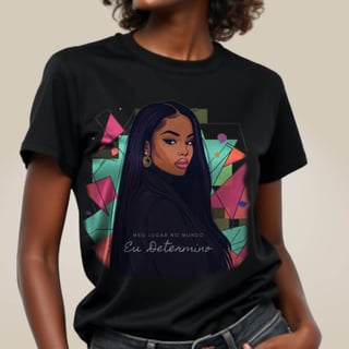 Camiseta Preta Perfeita - Determinação