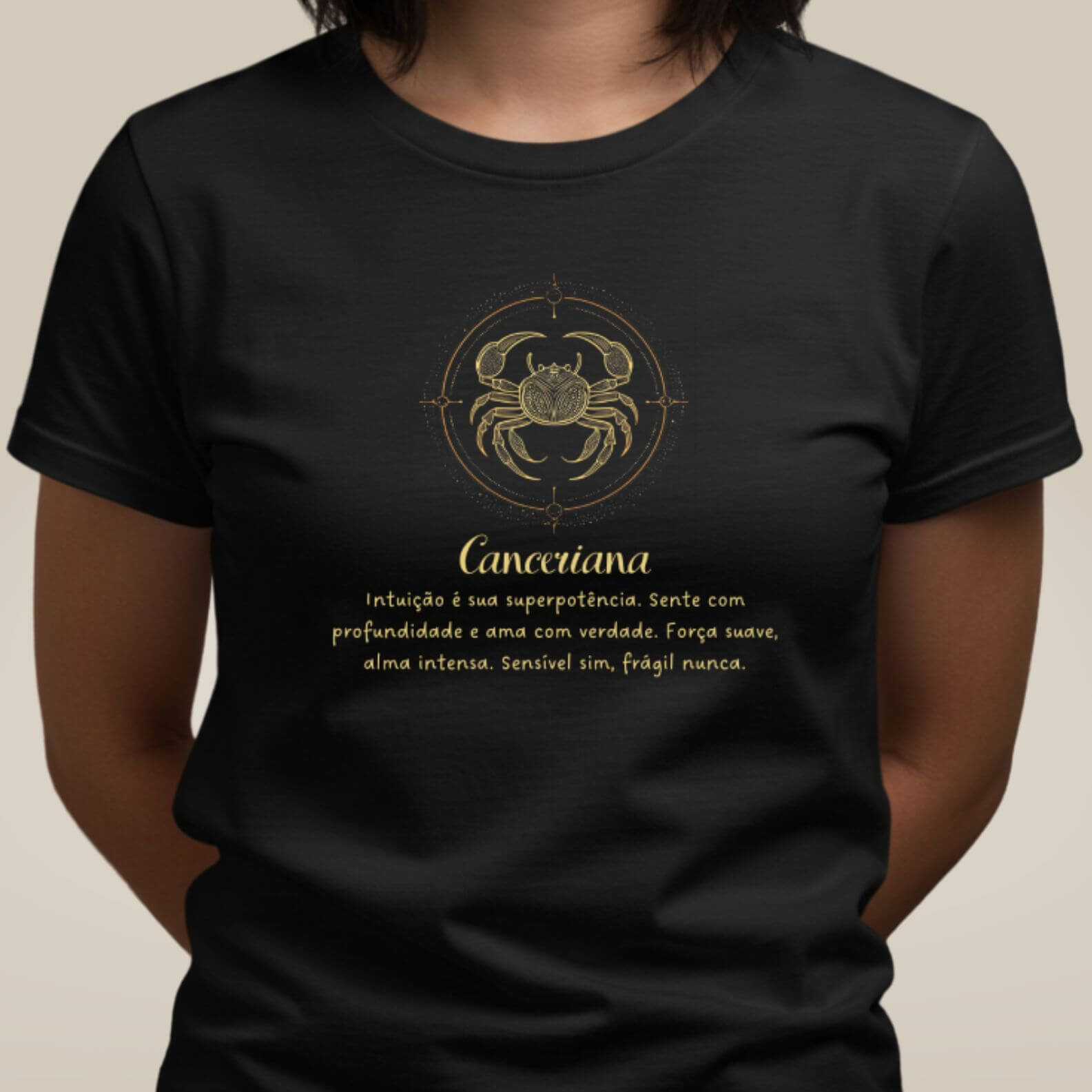 Camiseta Zodíaco - Canceriana