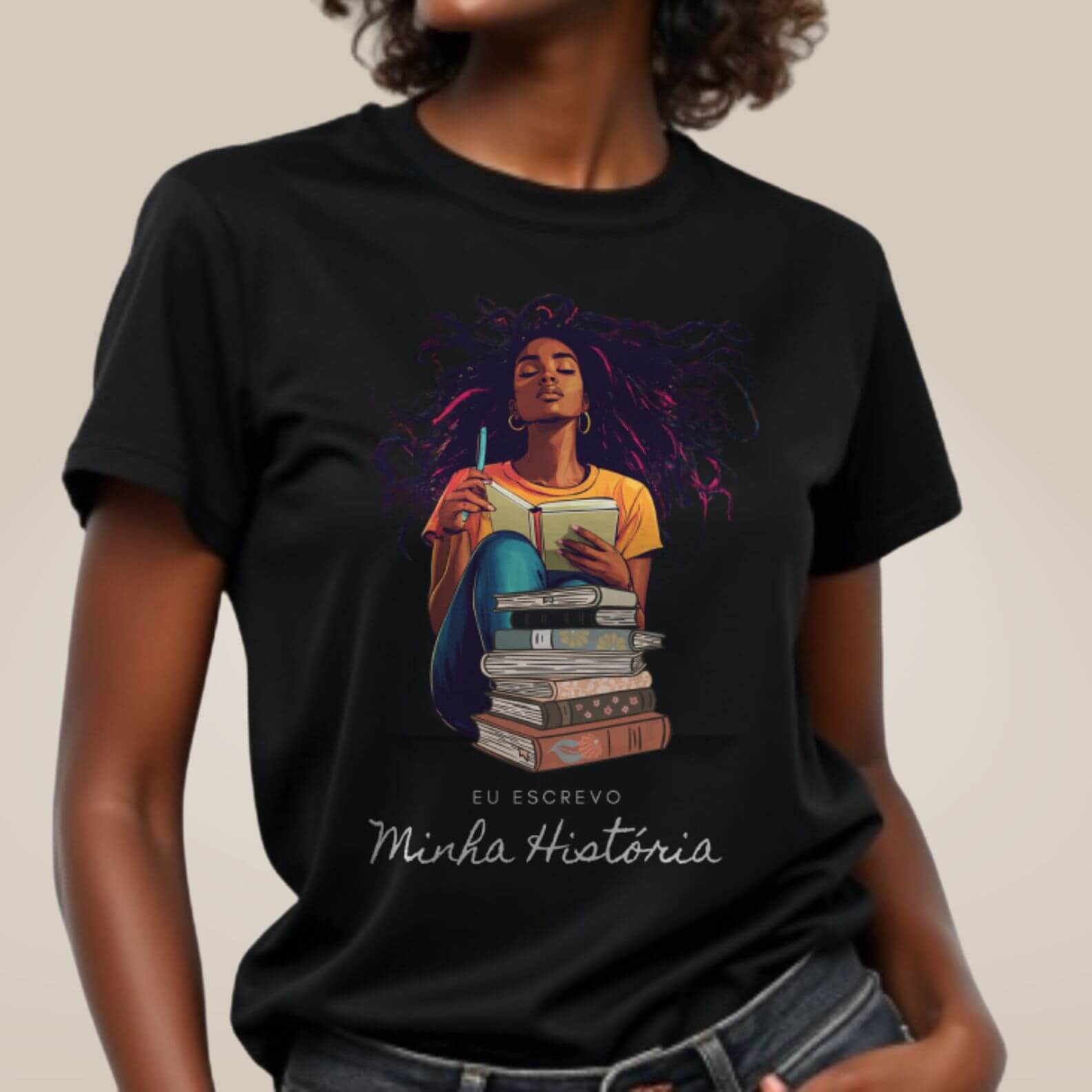 Camiseta Preta Perfeita - Minha História