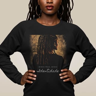Moletom Preta Perfeita - Identidade