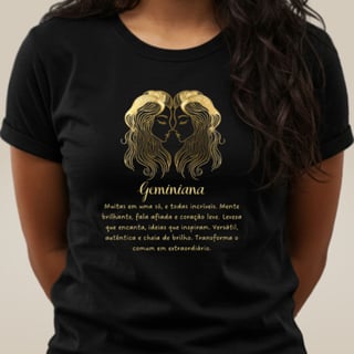 Camiseta Zodíaco - Geminiana