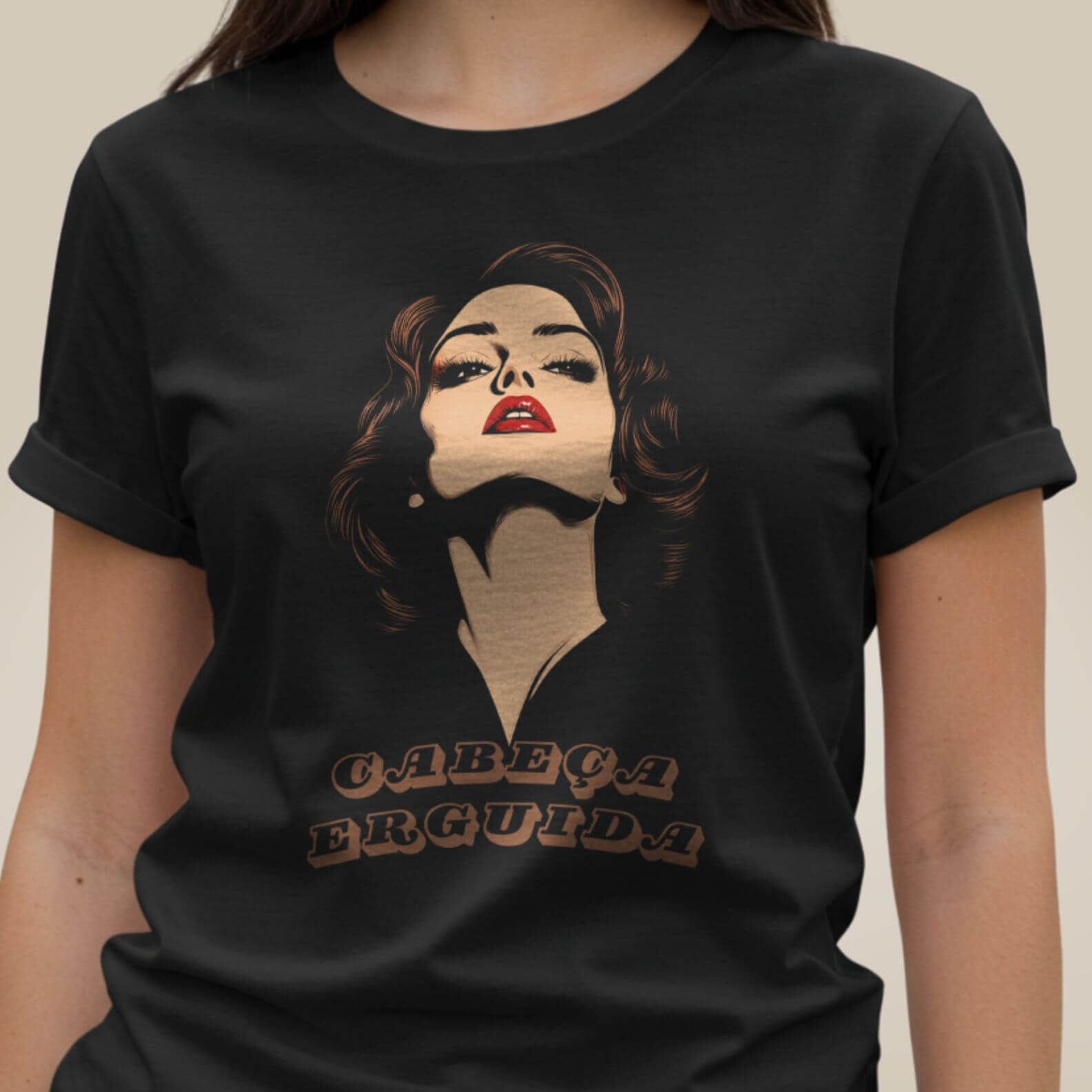 Camiseta Cabeça Erguida