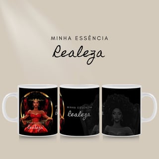 Caneca Preta Perfeita - Realeza