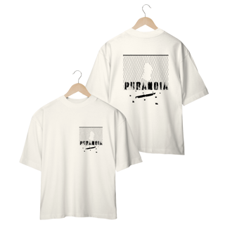 camiseta oversized puranoia prisão