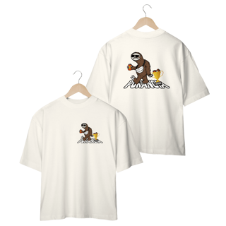 camiseta oversized puranoia tempo recorde