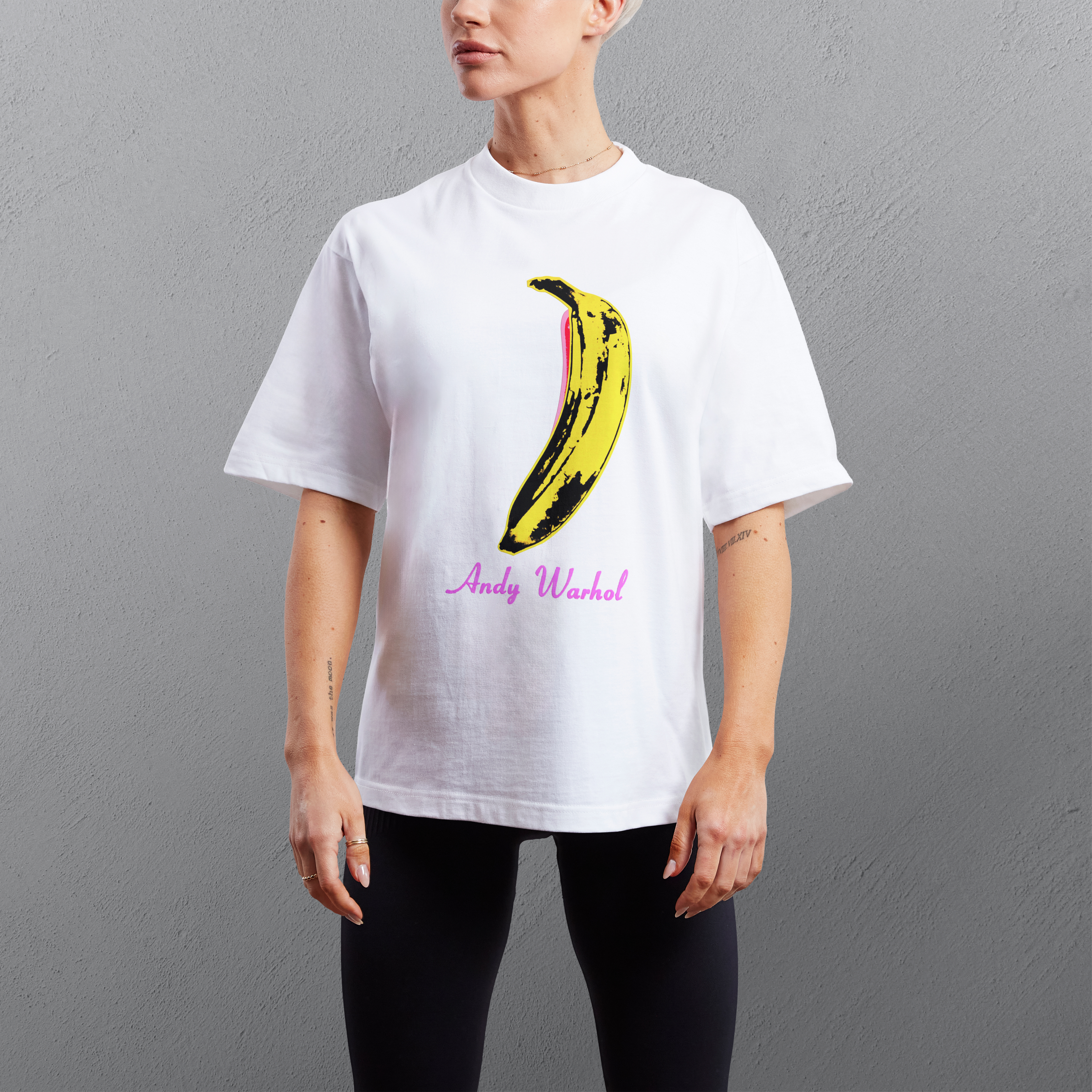 Nome do produto: Banana Andy Warhol (Oversized)