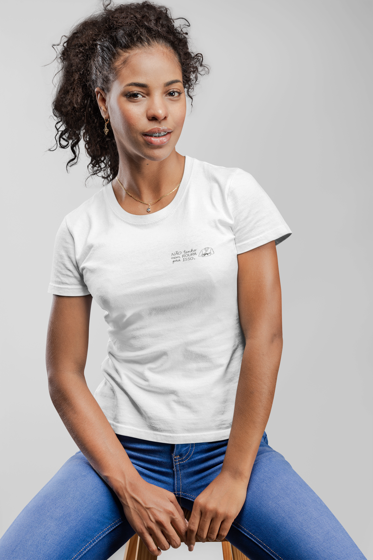 Baby Long Sem Roupa Pra Isso