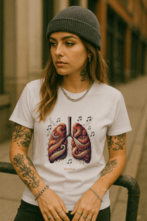 T-Shirt Classic Unissex - Corpo Sonoro - Respire Música 