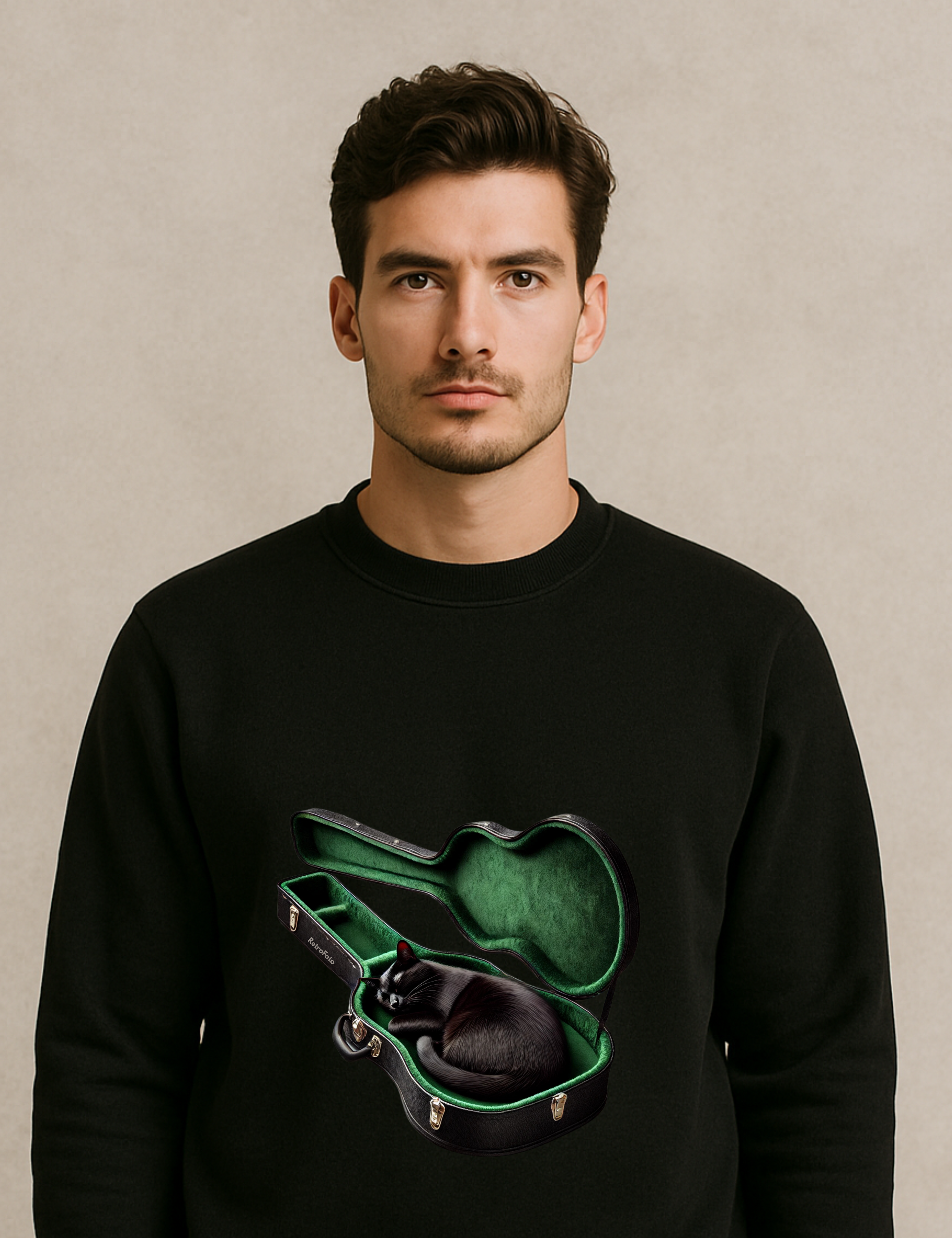 Moletom Prime Fechado Unissex- Gato no Case