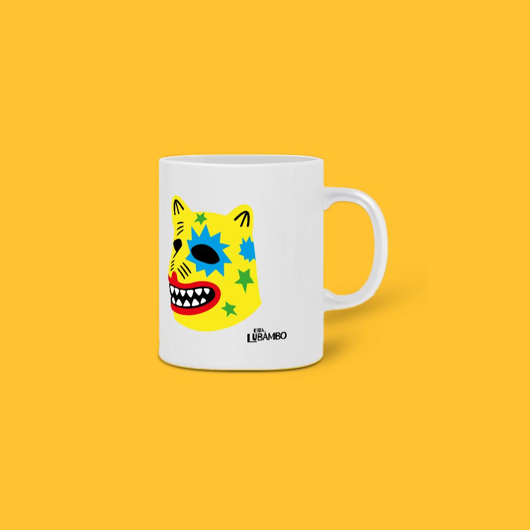 Caneca La Ursa Amarela (estampada)