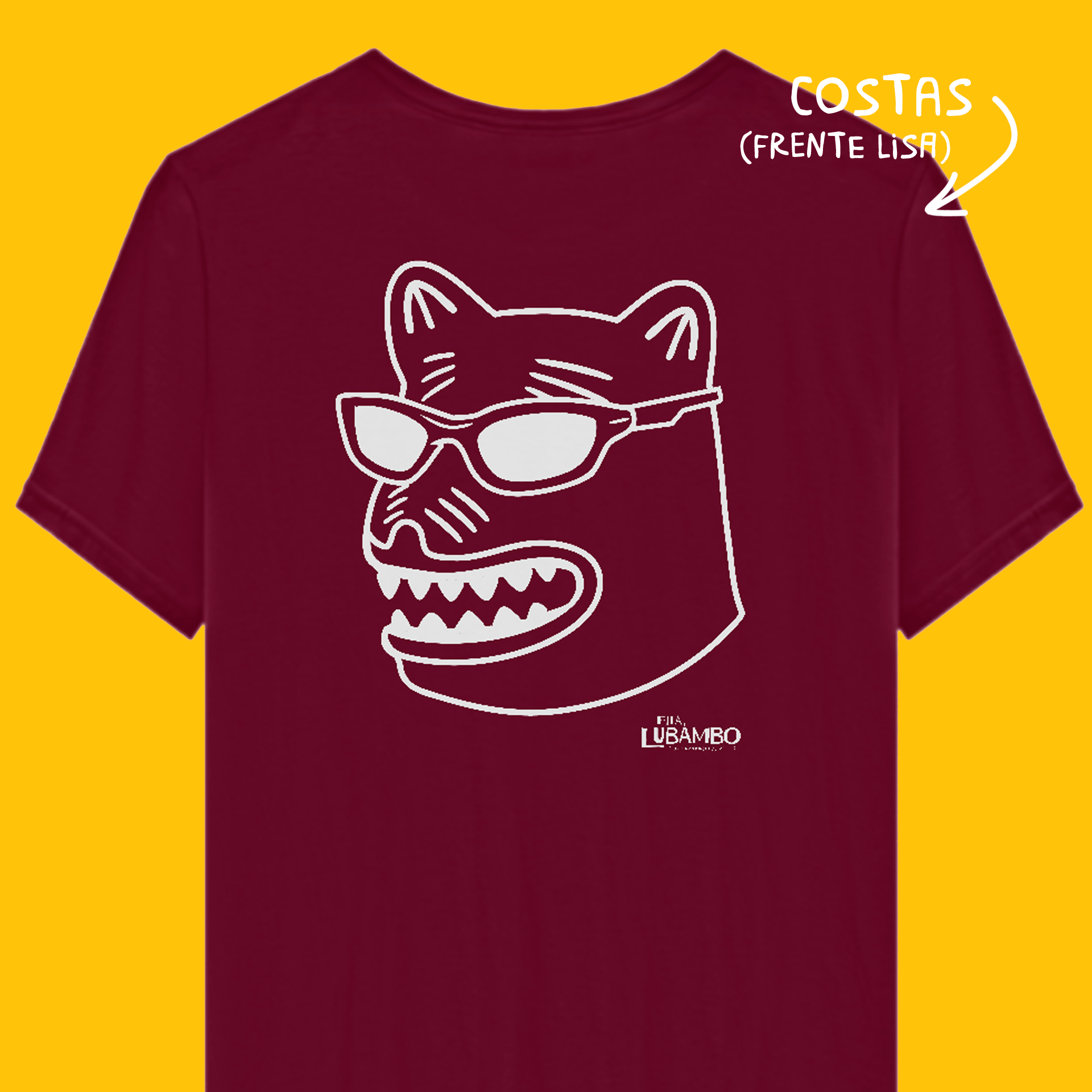 La Ursa Chavosa Line Branca (costas)